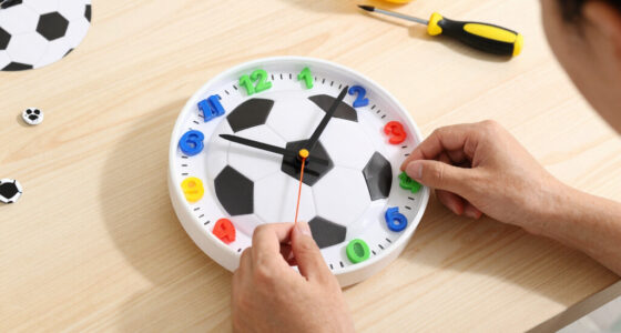 14 Best Soccer-Themed Wall Clocks in 2026
