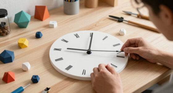 7 Best Geometric Wall Clocks in 2026