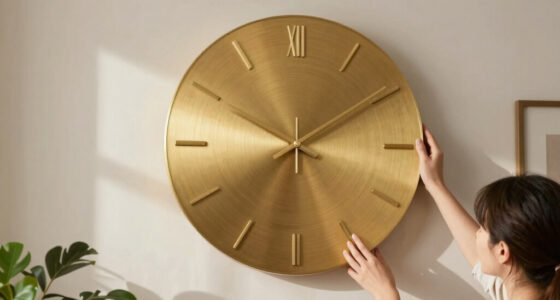 9 Best Gold Wall Clocks in 2026