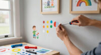 Decluttering a Kids Room: What Stays on the Walls
