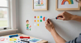 Decluttering a Kids Room: What Stays on the Walls