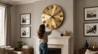 Decorating Around a Statement Wall Clock: Gallery Walls and Focal Points