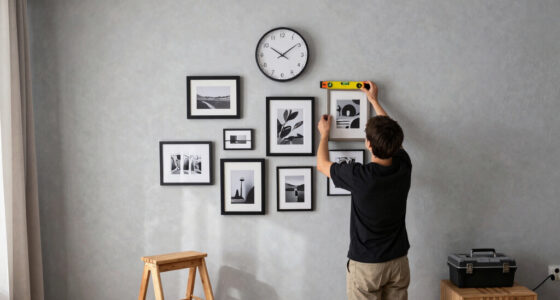 Gallery Wall with a Clock: Layout Templates That Work