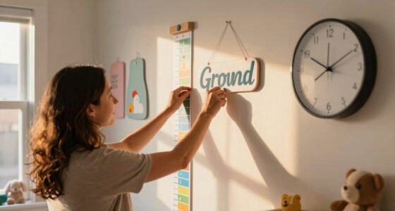 Growth Charts, Name Signs, and Clocks: The Kids Wall Trio