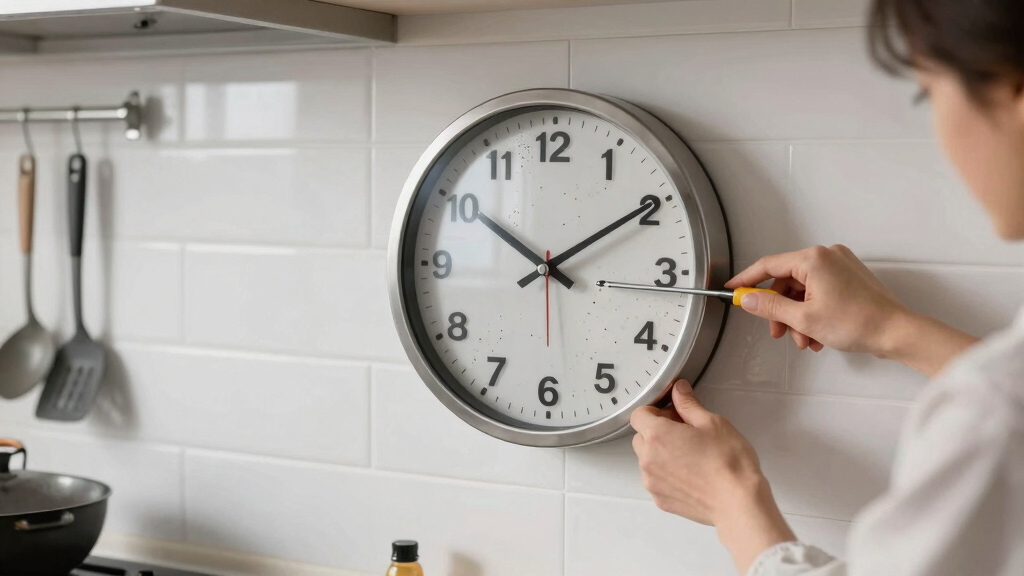 How to Choose a Kitchen Wall Clock That Survives Steam and Grease