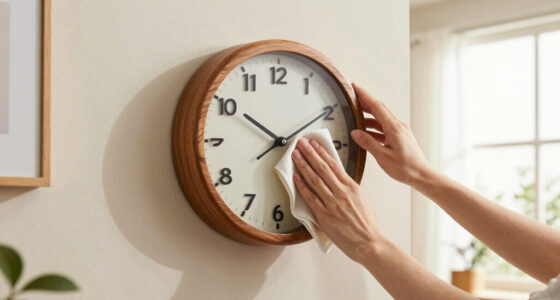 How to Clean and Care for a Wooden Wall Clock