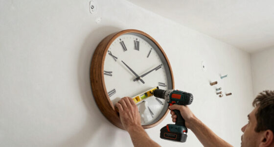 How to Hang a Heavy Wall Clock Without Damaging the Wall