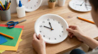 How to Make a Paper Plate Clock (Easy Classroom Craft)