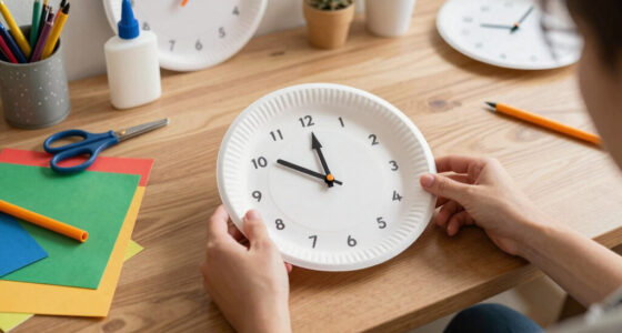 How to Make a Paper Plate Clock (Easy Classroom Craft)