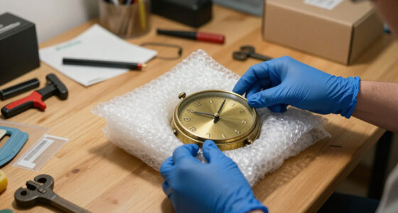 How to Ship or Move a Clock Without Breaking It