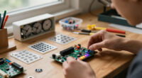 How Word Clocks Are Made: LEDs, Stencils, and Diffusers