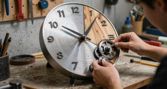 Industrial Style Wall Clocks: Materials and Signature Looks
