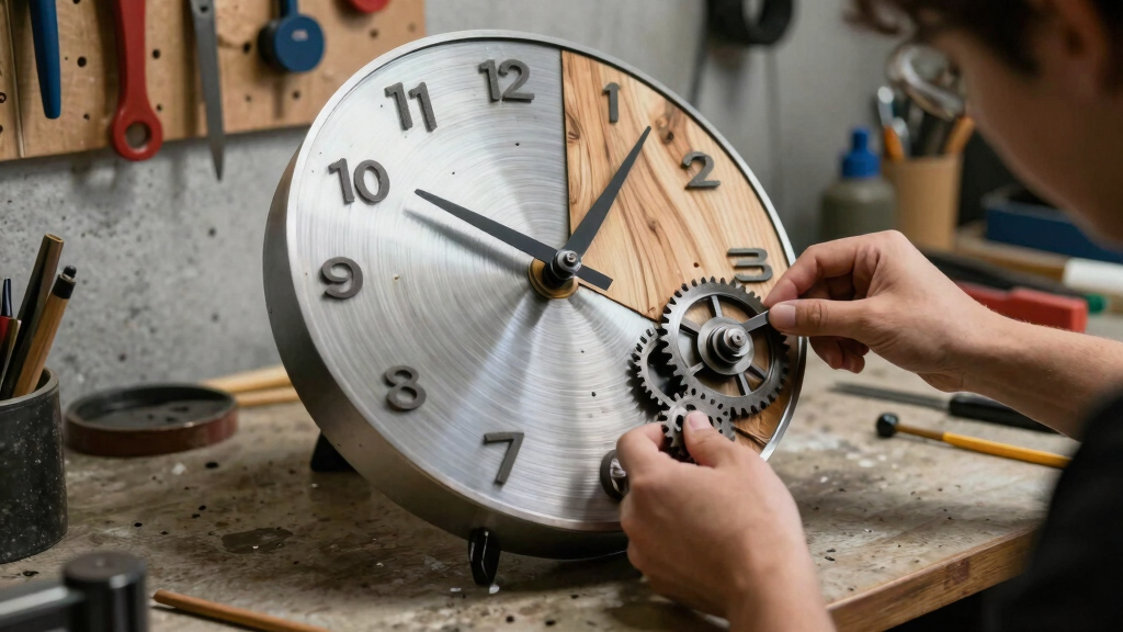 Industrial Style Wall Clocks: Materials and Signature Looks