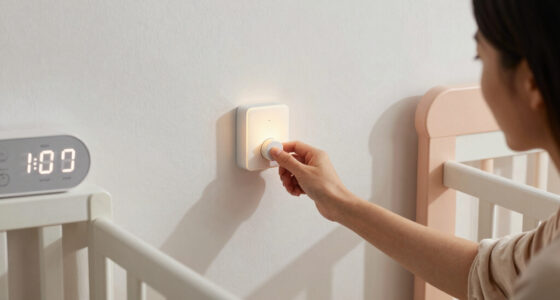 Sleep-Friendly Nursery Lighting: Night Lights, Dimmers, and Clock Glow