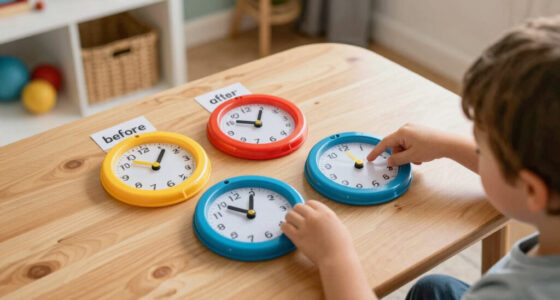 Time Vocabulary for Preschoolers: Before, After, Later, Soon