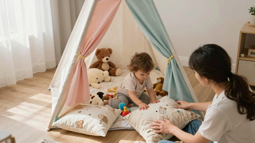 Toddler Room Layout: Creating a Calm Bedtime Corner