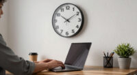 Wall Clocks for Home Offices: Readability, Video Calls, and Style