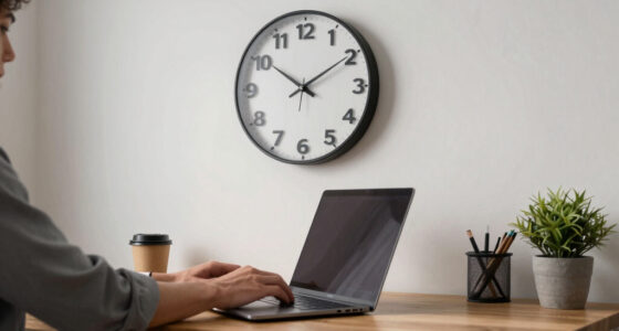 Wall Clocks for Home Offices: Readability, Video Calls, and Style