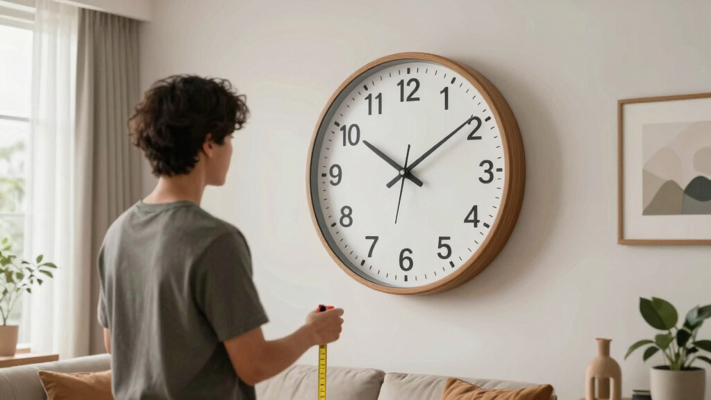 What Size Wall Clock Do You Need? A Room-by-Room Sizing Guide