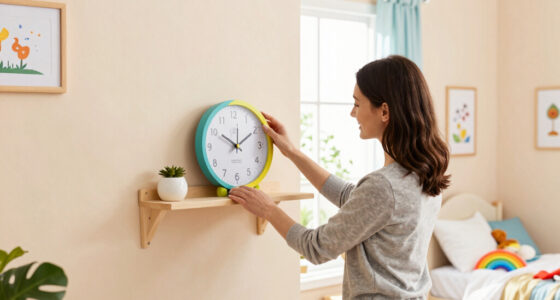 Where to Hang a Clock in a Kids Room (Safety First)