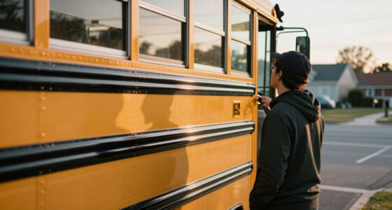 Ever Wondered About The Black Stripes On School Buses? Here’s Why They’re There
