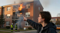 Fire Causes Collapse In Chamberí Residential Building