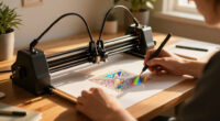 Making Holograms With A Pen Plotter
