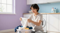 You’d Never Expect To See Ombré Walls In A Laundry Room — But It Works