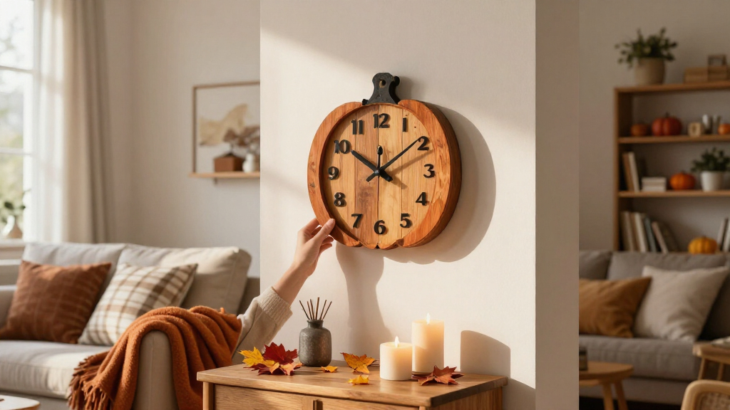 11 Best Cozy Fall-Themed Wall Clocks in 2026