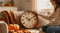 13 Best Cozy Fall-Themed Wall Clocks in 2026