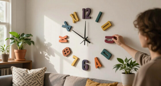 13 Best Decorative Alphabet Wall Clock in 2026