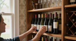 A Closet Lacked Purpose — Until It Became A French-Inspired Wine Room