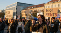 Berlin Protest Against High Rents Before Election