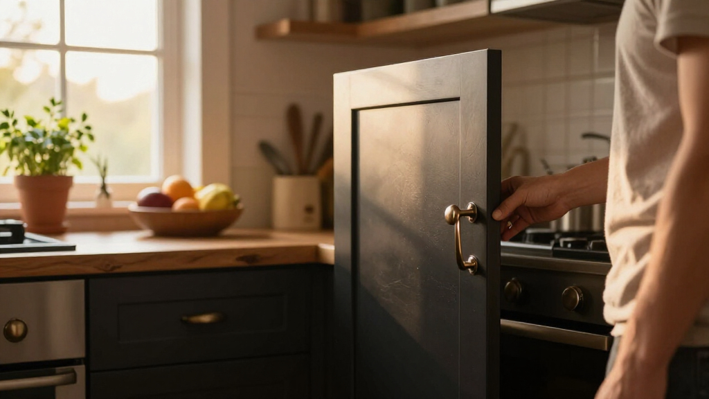 Everyone Said Black Kitchen Cabinets Were Too Bold. I’d Choose Them Again In A Heartbeat