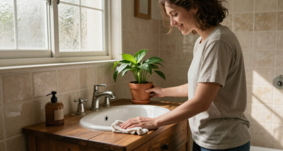 Her Neighbor Helped Make This Bathroom Feel Like Hers Again