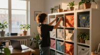 She Used IKEA Storage To Make Her Studio Feel Like A One-Bedroom