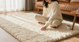 The "SO Soft" TikTok-Viral Rug That Instantly Made My Living Room Warm And Cozy