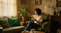 They Turned Their Beige 1900S Parlor Into A Bold, Green “Analog Room”