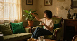 They Turned Their Beige 1900S Parlor Into A Bold, Green “Analog Room”