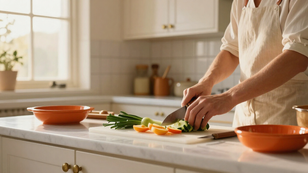 This Kitchen Was Straight Out Of The '70S Until A Cozy All-White Redo
