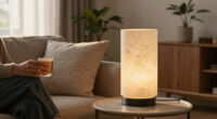 Walmart's New $25 Travertine-Look Lamp Looks Shockingly High-End