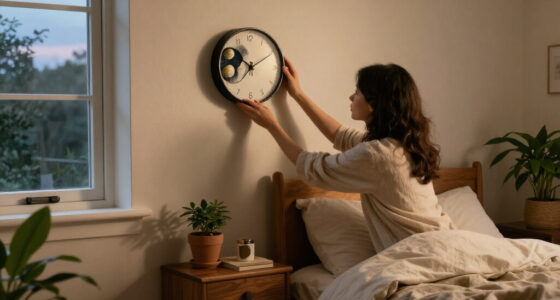 8 Best Moon Phase Wall Clocks for Celestial Home Decor in 2027