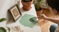 A Detailed History Of Sage Green In Interiors — From Indian Buddhist Frescoes To Queen Victoria's Bedchambers And Beyond