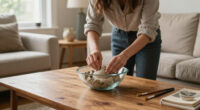 DIY A Beautiful Decorative Bowl For Your Coffee Table With This Common Thrift Store Find