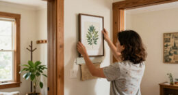 DIYers Are Hiding Unsightly Electrical Panels With This Home Design Staple