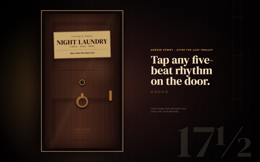The Hush — Behind the Laundry, Since 1926 (FABLE/175)