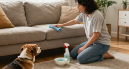 I Tried 3 Methods To Get The Dog Smell Out Of My Couch, And The Winner Left No Trace
