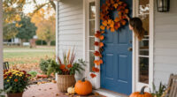 Replace Your Wreaths: There's A Better Way To Decorate Your Front Door For Fall