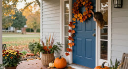 Replace Your Wreaths: There's A Better Way To Decorate Your Front Door For Fall