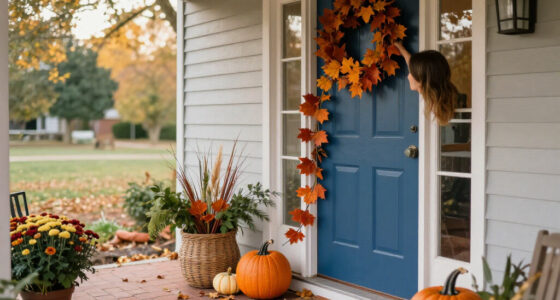 Replace Your Wreaths: There's A Better Way To Decorate Your Front Door For Fall